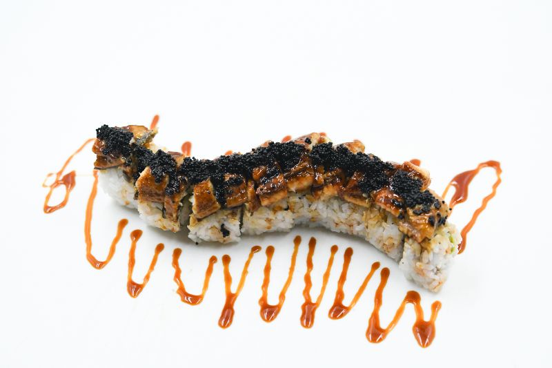 Order Dragon Roll food online from Sushi Freak Las Cruces store, Las Cruces on bringmethat.com