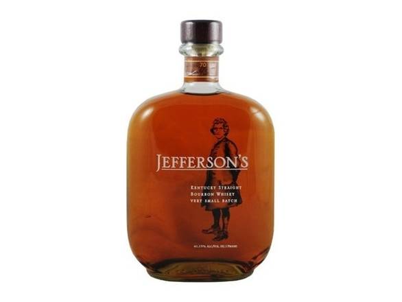 Order Jefferson's Very Small Batch Bourbon Whiskey - 750ml Bottle food online from Josh Wines & Liquors Inc store, New York on bringmethat.com