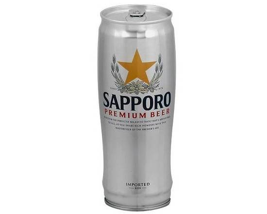 Order Sapporo Premium Beer  22 fl oz ,( 5% ABV) food online from Starway Liquor store, Bell Gardens on bringmethat.com