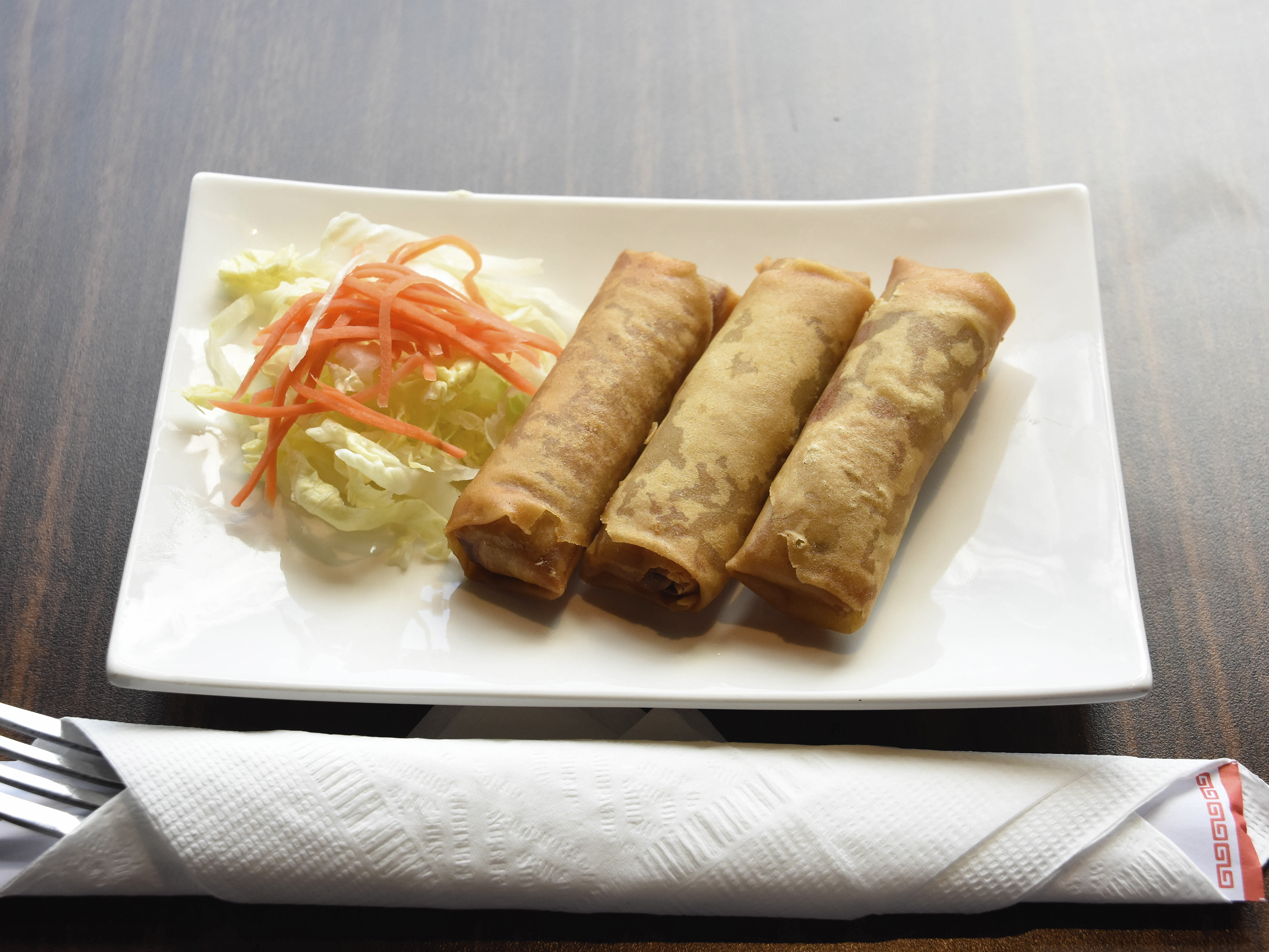 Order A2. Egg Rolls food online from Pho Lamour Cafe store, Brookfield on bringmethat.com