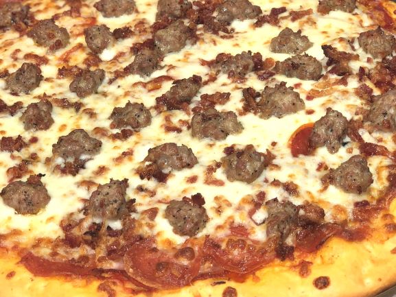 Order 9" Meat at Broadway food online from Broadway Bar & Pizza store, Rochester on bringmethat.com