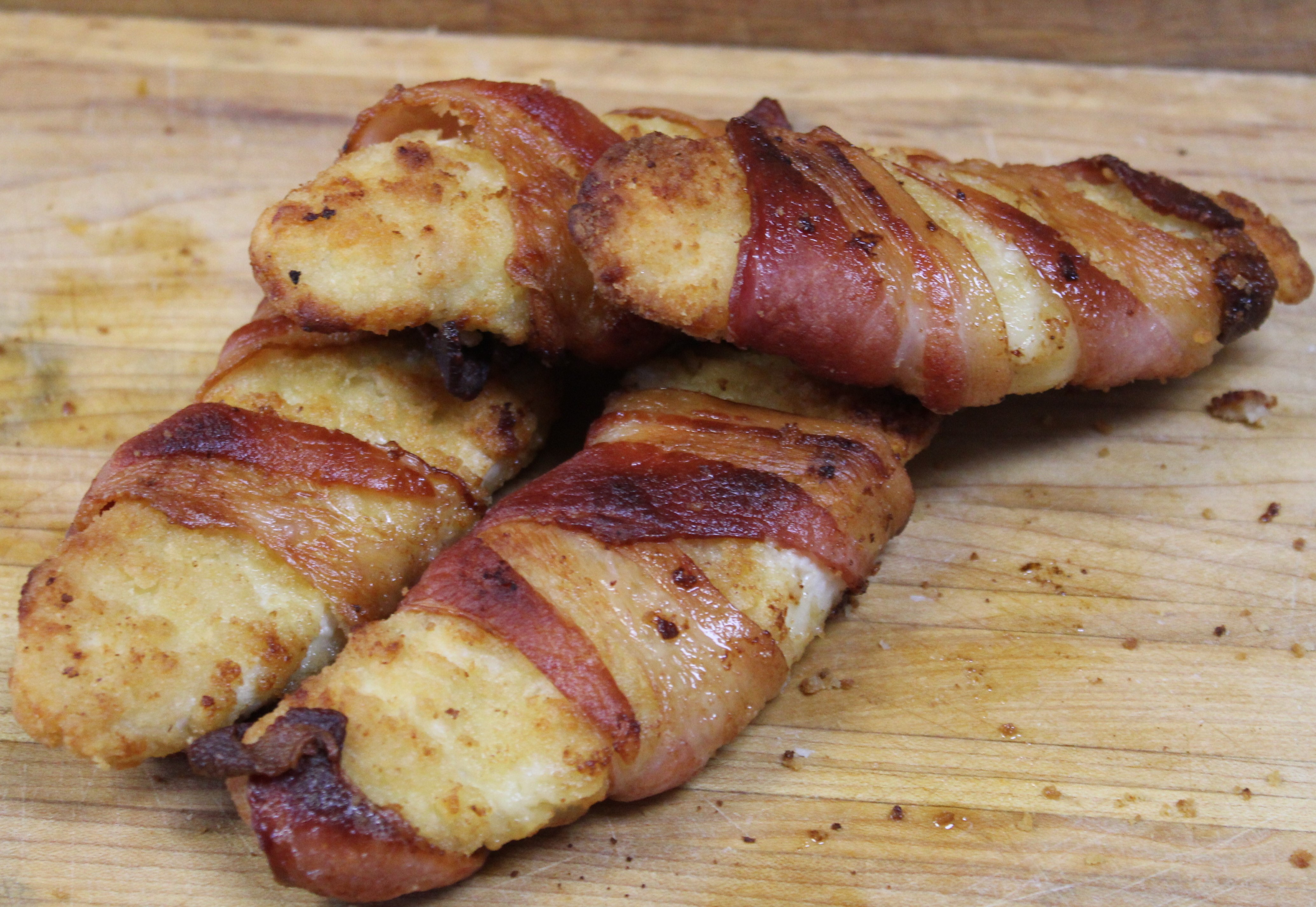 Order Bacon Wrapped Chicken Fritters food online from Mama Mary Pizza store, Holland on bringmethat.com