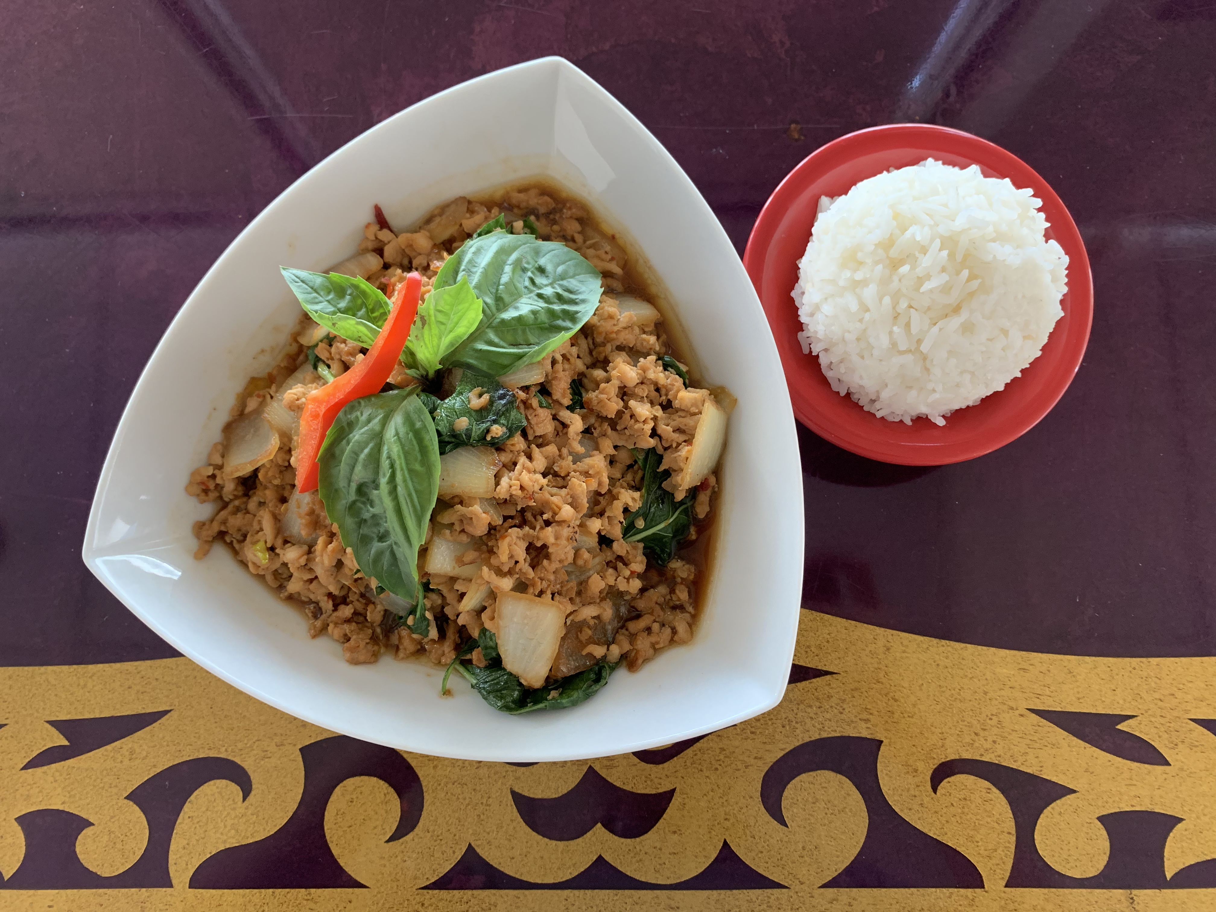 Order Thai Style Chicken Basil food online from Thai Lemongrass store, Alexandria on bringmethat.com