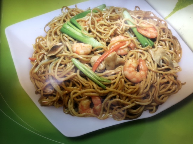 Order 36. Shrimp Lo Mein food online from New Chinese Boys store, Abingdon on bringmethat.com