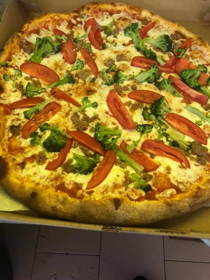 Order Firenze Pizza - Large 18'' (8 Slices) food online from Giardini Pizza store, Brooklyn on bringmethat.com