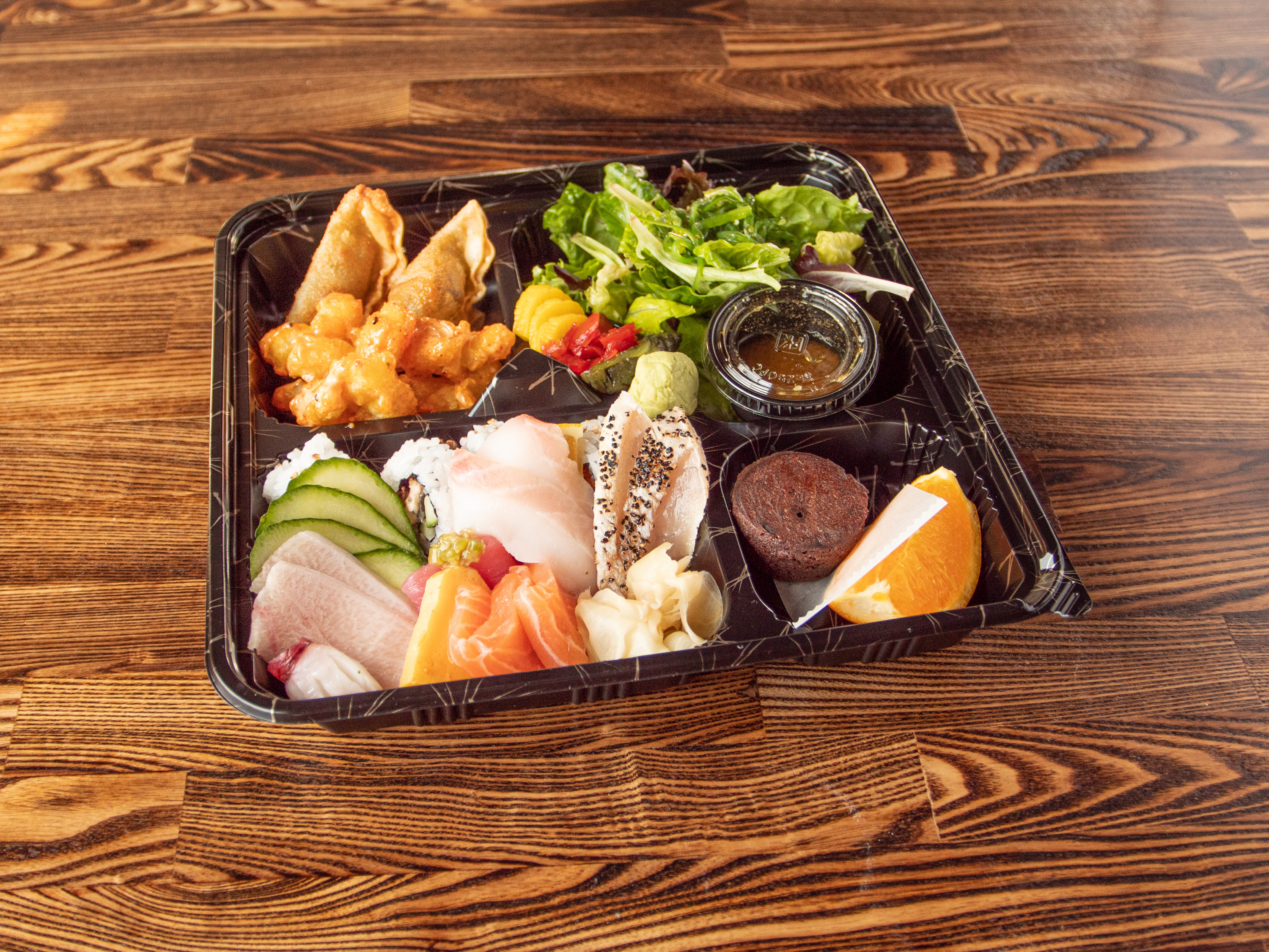 Order Sashimi Bento  food online from Pier215 store, Las Vegas on bringmethat.com