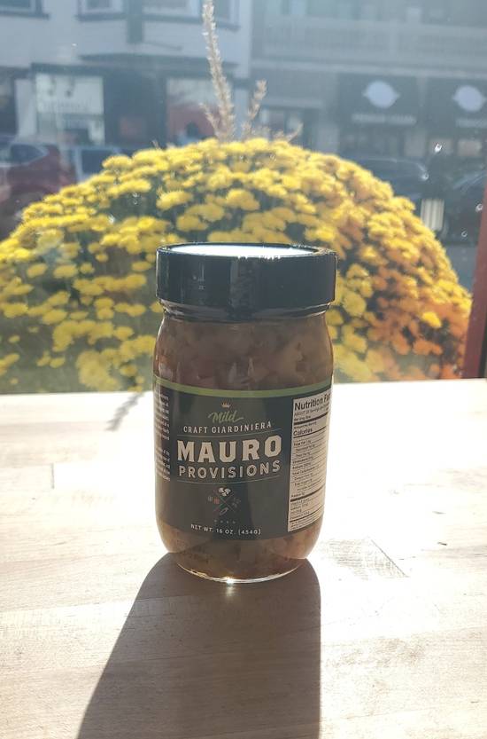 Order Mauro Provisions Mild Giardiniera food online from Fiore Pizzeria + Bakery store, Forest Park on bringmethat.com
