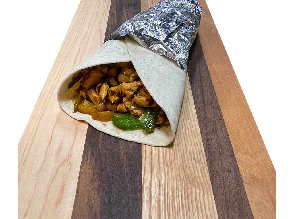 Order Chicken Teriyaki Wrap food online from Land of Pizza Inc store, South Boston on bringmethat.com