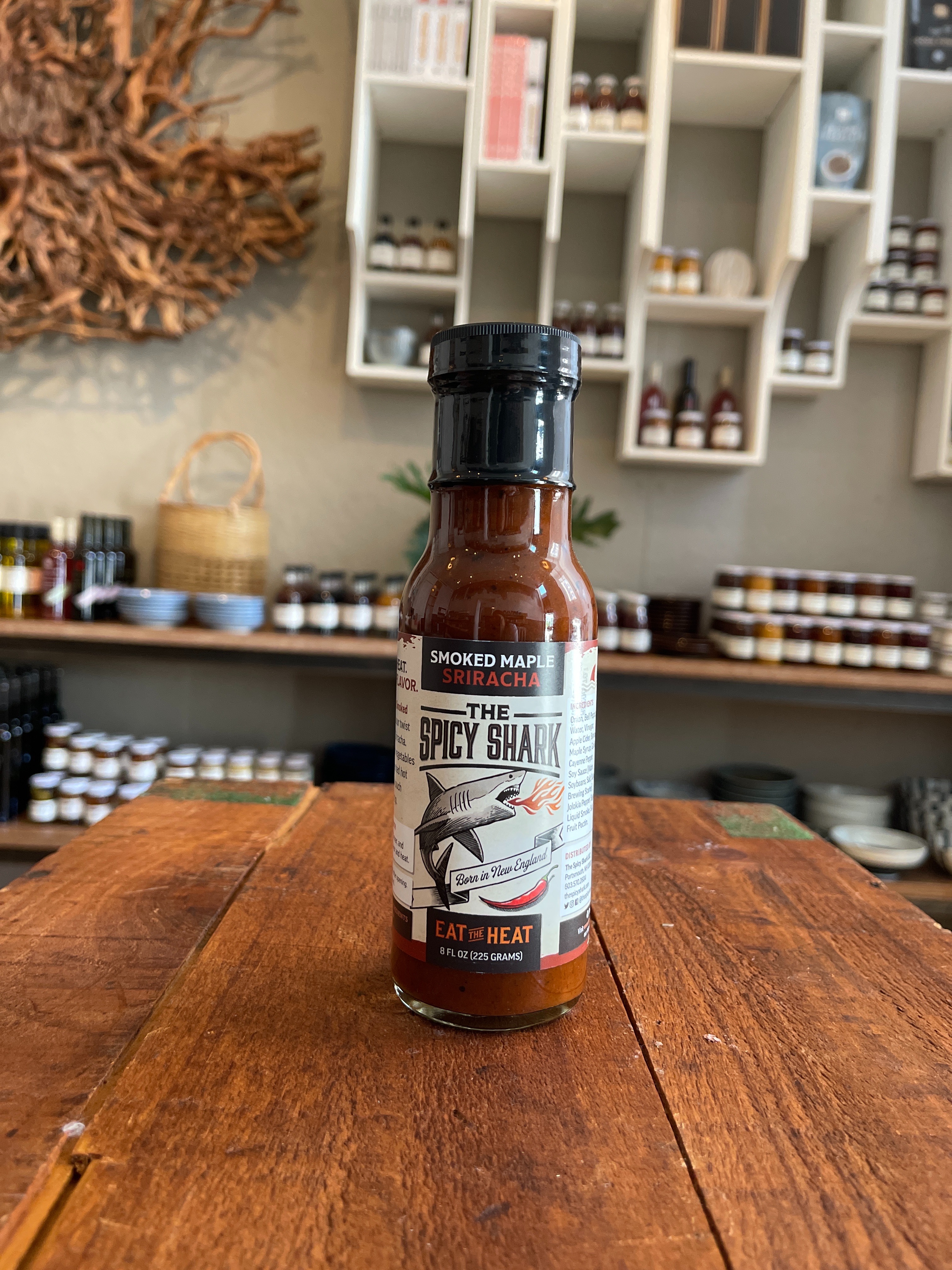 Order The Spicy Shark - Smoked Maple Sriracha food online from DC Noodles store, Washington on bringmethat.com