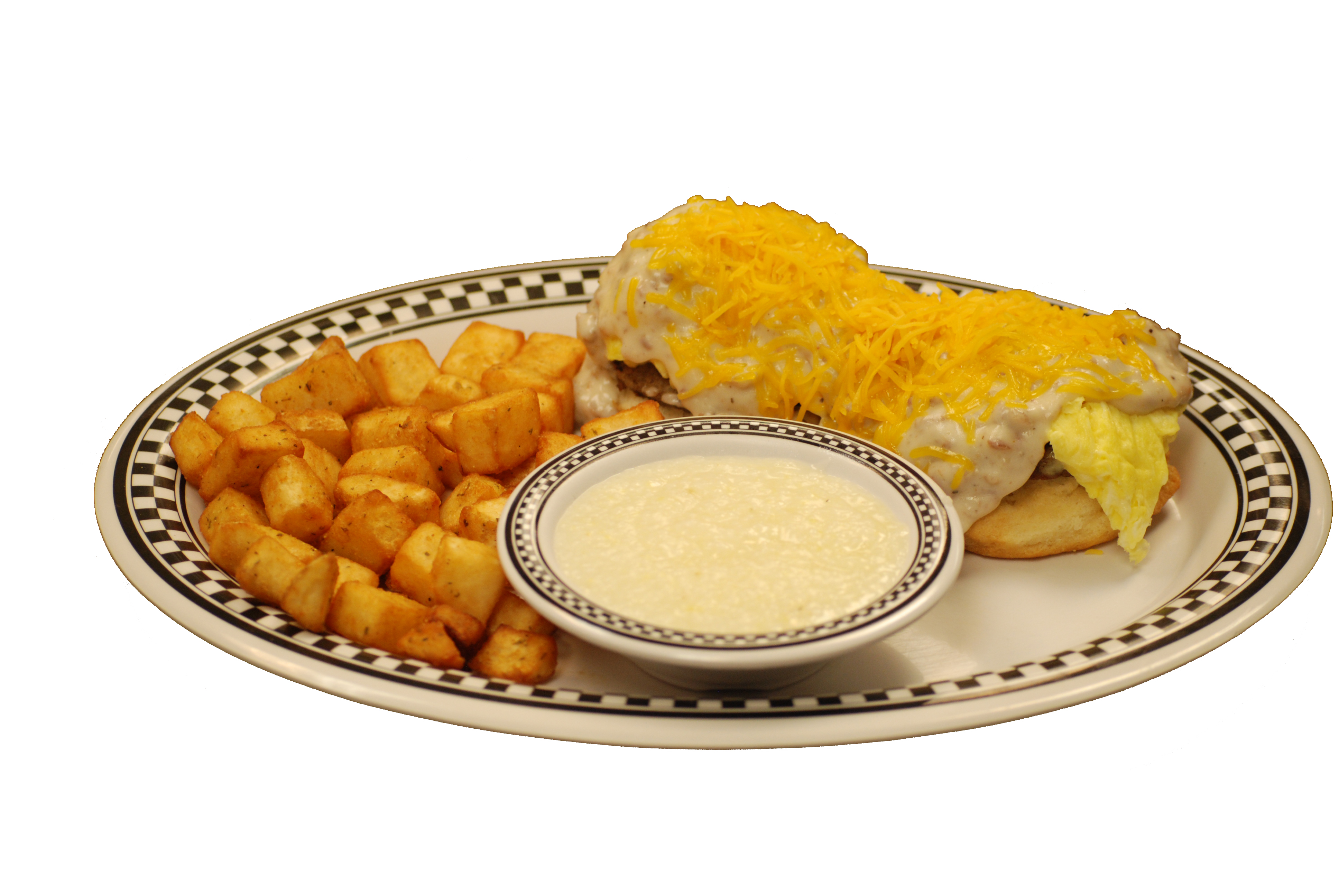 Order Country Benedict food online from Carolina's Diner store, Greensboro on bringmethat.com