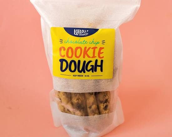 Order Frozen Chocolate Chip Cookie Dough food online from Loblolly Creamery store, Little Rock on bringmethat.com