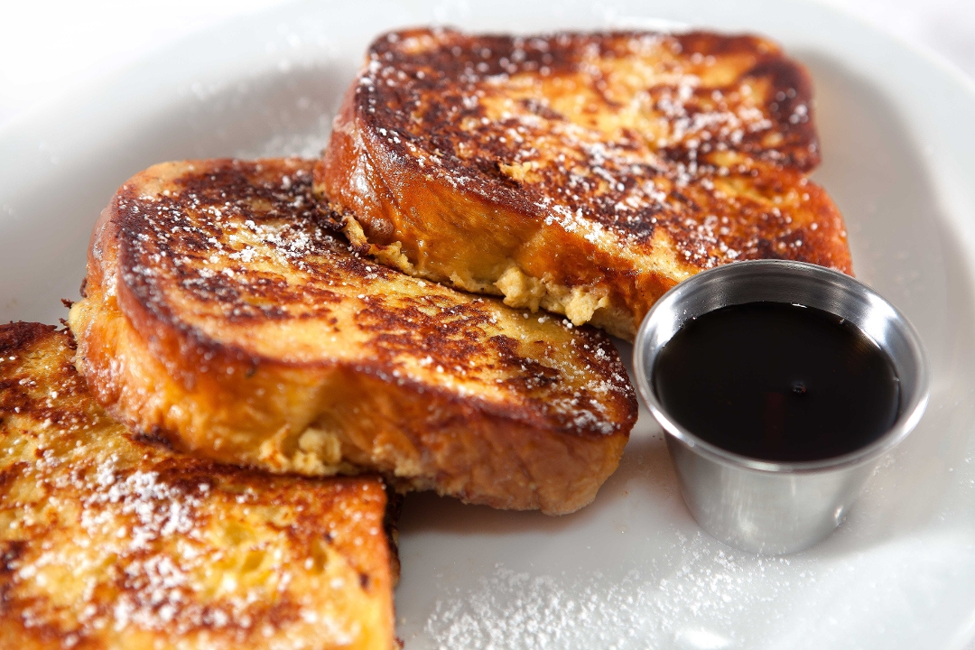 Order Challah French Toast (3) food online from The Nosh of Beverly Hills store, Beverly Hills on bringmethat.com