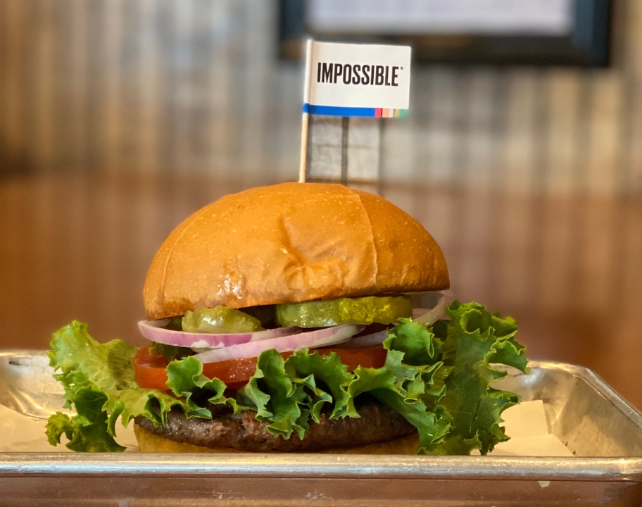 Order Scotty P's Impossible™ Burger food online from Scotty P store, Garland on bringmethat.com