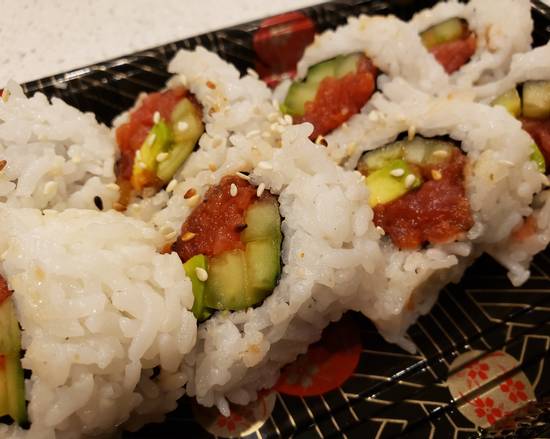 Order SPICY TUNA  food online from Kiki Sushi store, San Diego on bringmethat.com