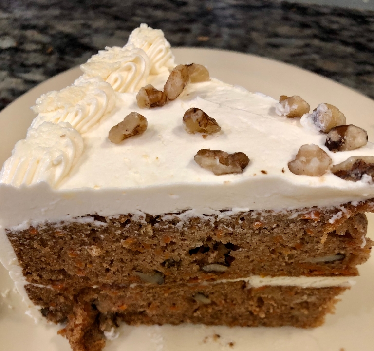 Order Carrot Cake food online from Steak Out store, Mantua Township on bringmethat.com