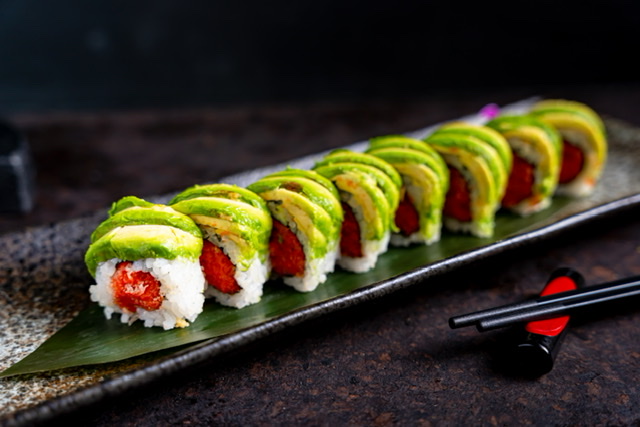 Order Jackie Roll food online from Kinha Sushi store, Garden City on bringmethat.com