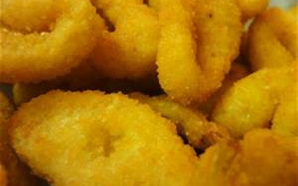 Order Breaded Banana Peppers - Appetizer food online from Pino's Pizzeria store, Easton on bringmethat.com
