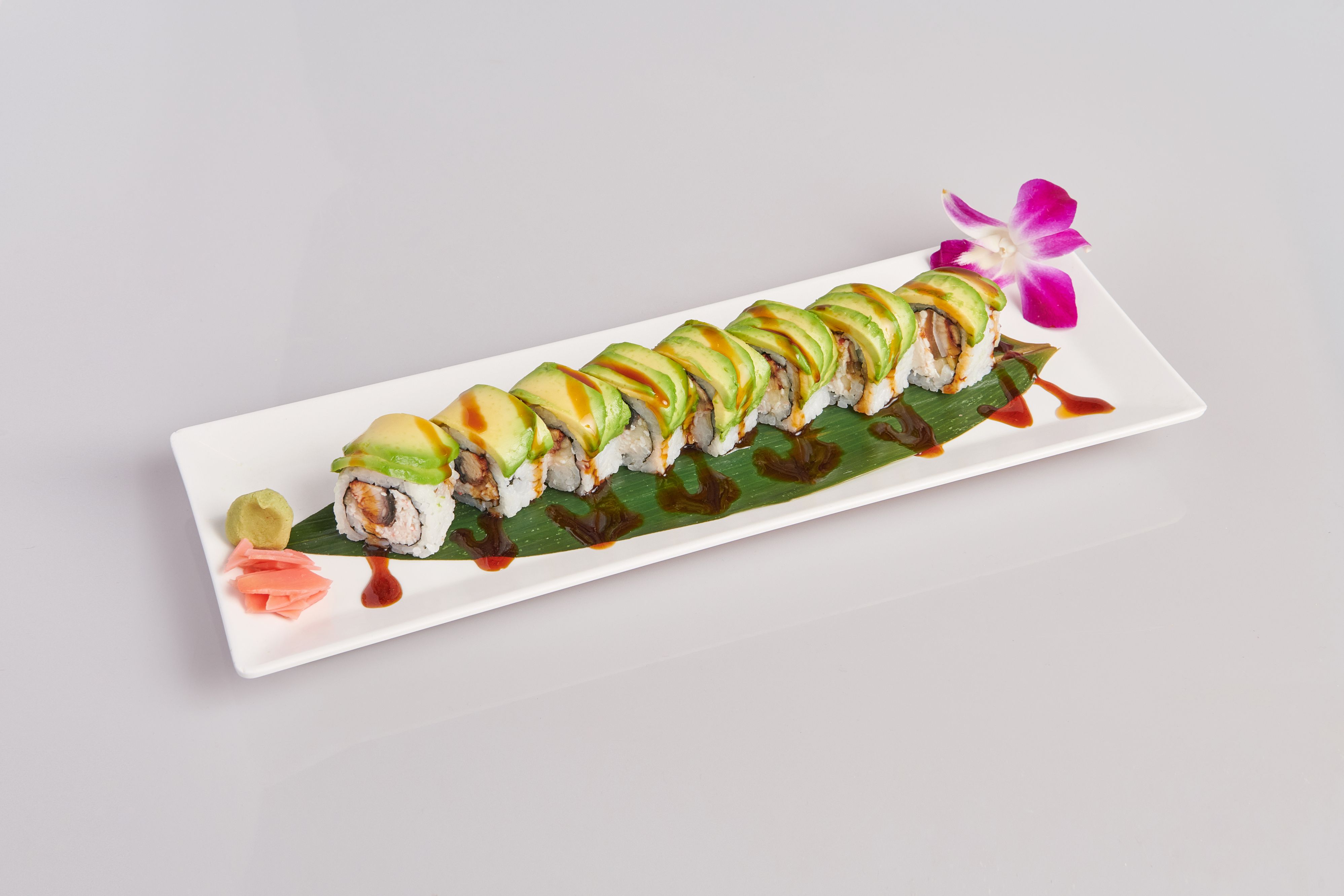 Order Caterpillar Roll food online from Miyako Japanese store, Santa Monica on bringmethat.com
