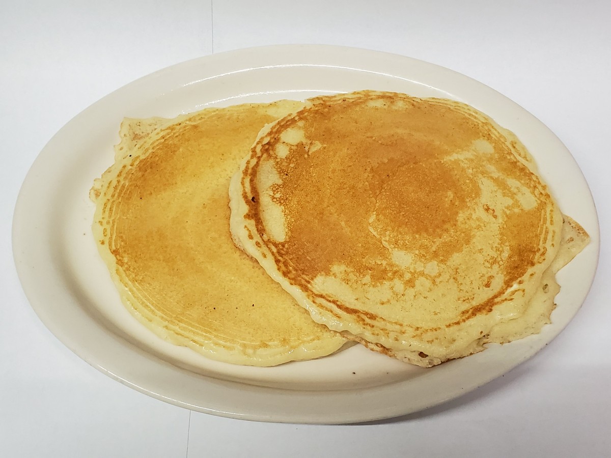 Order Short Stack of Pancakes food online from Sunrise Diner store, Roselle Park on bringmethat.com