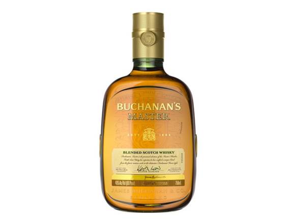 Order Buchanan's Master Blended Scotch Whisky - 750ml Bottle food online from Josh Wines & Liquors Inc store, New York on bringmethat.com