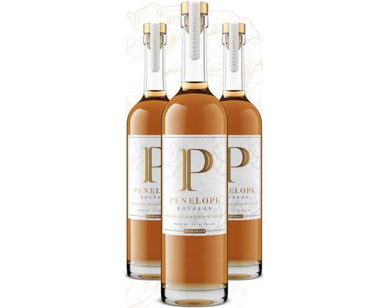 Order Penelope Bourbon Four Grain, 750mL bourbon (40.0% ABV) food online from Cold Spring Liquor store, Liberty Hill on bringmethat.com
