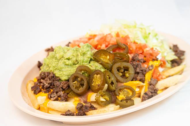 Order Loaded Fries food online from Taqueria Express store, Chicago on bringmethat.com
