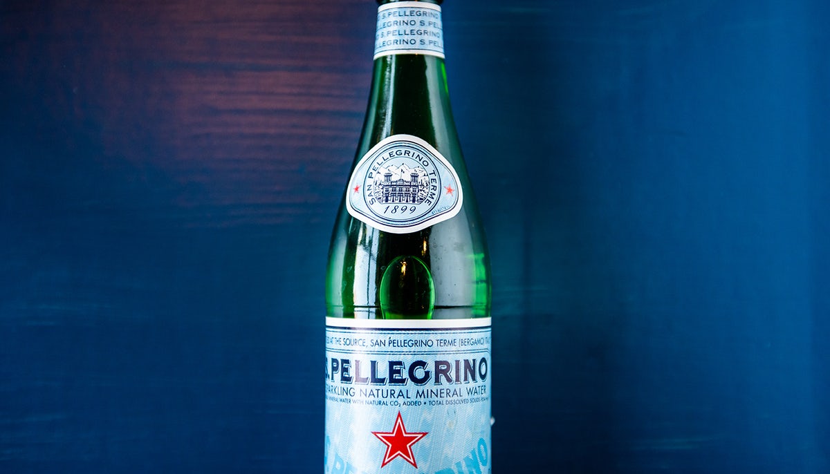 Order SAN PELLEGRINO food online from Beauty & The Burger store, King of Prussia on bringmethat.com