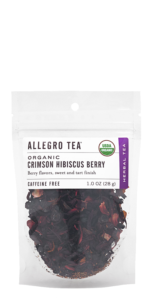 Order Organic Crimson Hibiscus Berry (1 oz.) food online from Allegro Coffee Company store, Wynnewood on bringmethat.com