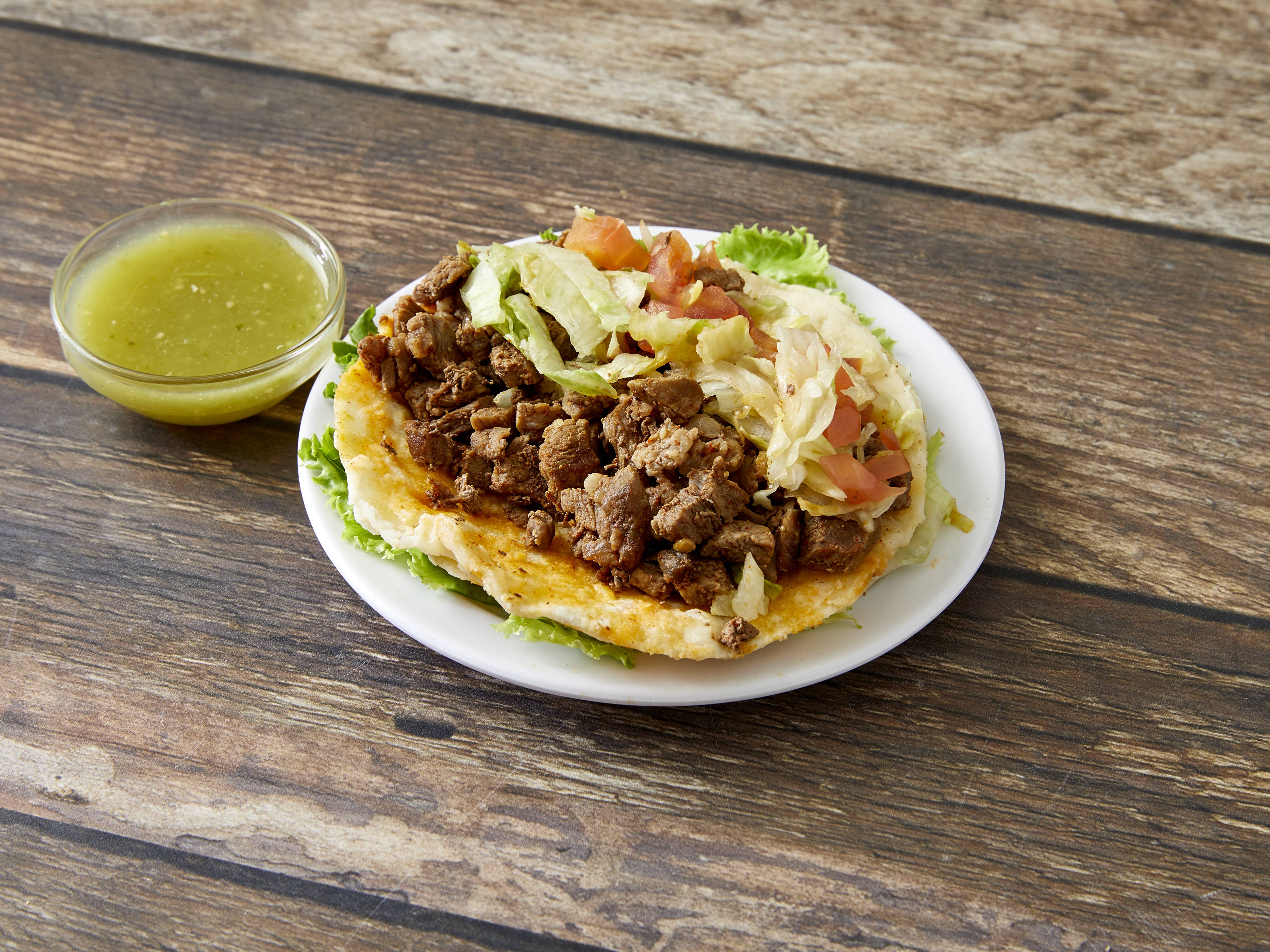 Order Steak Taco food online from 4 Hermanos Too store, Chicago on bringmethat.com