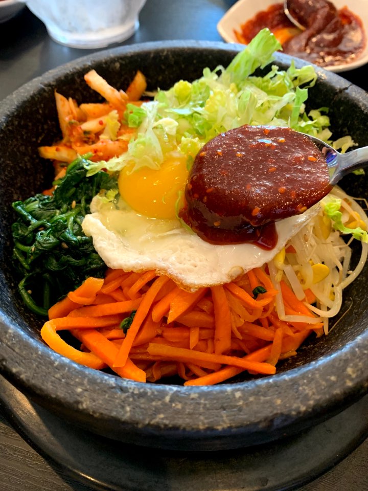 Order Bibimbap food online from Dam-So Korean Restaurant store, West Lafayette on bringmethat.com