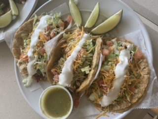 Order 3 American Style Tacos food online from RJS Tacos & Burritos store, Warren Park on bringmethat.com
