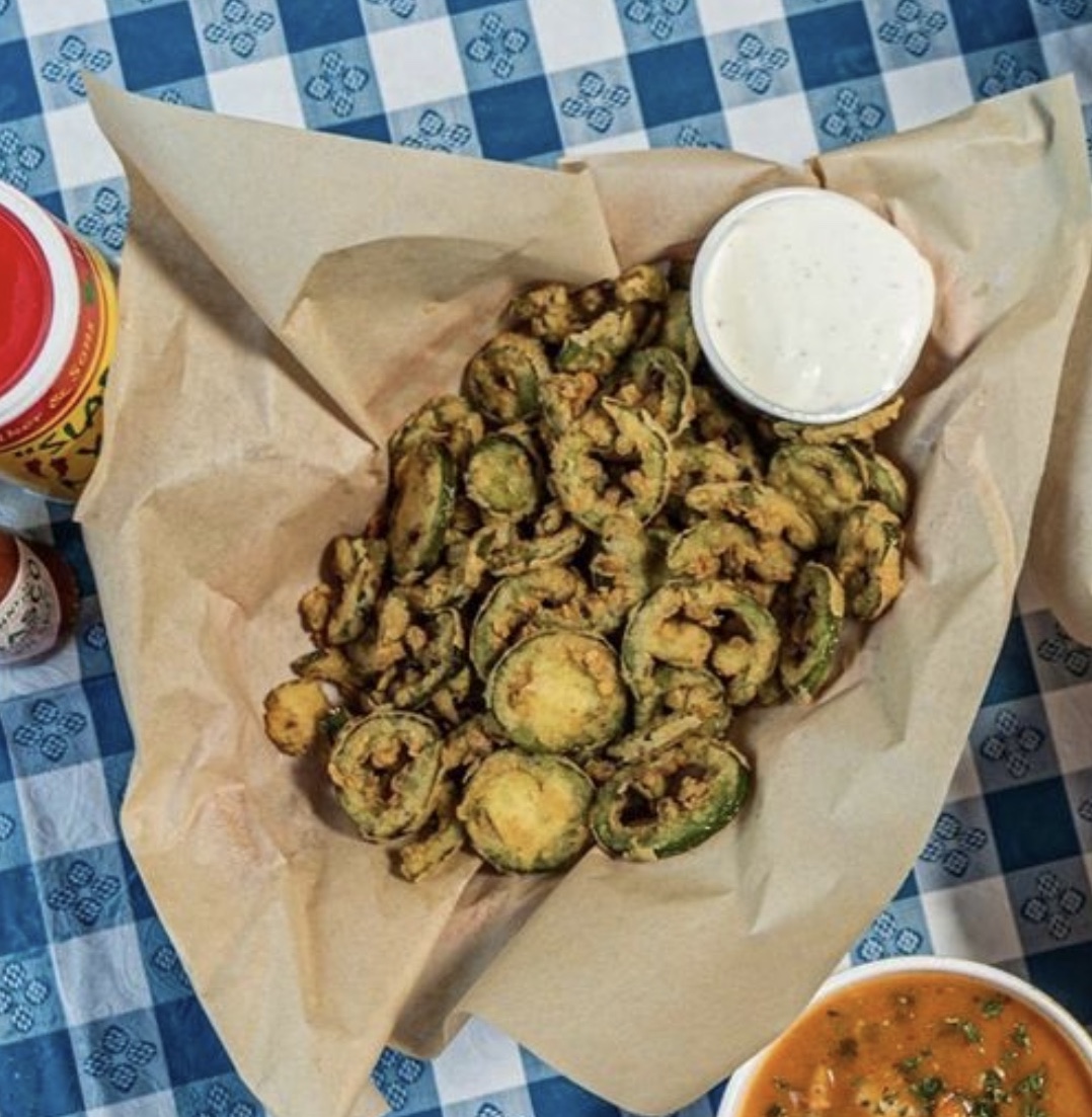 Order Fried Jalapeño Chips food online from The Catch store, Oklahoma City on bringmethat.com