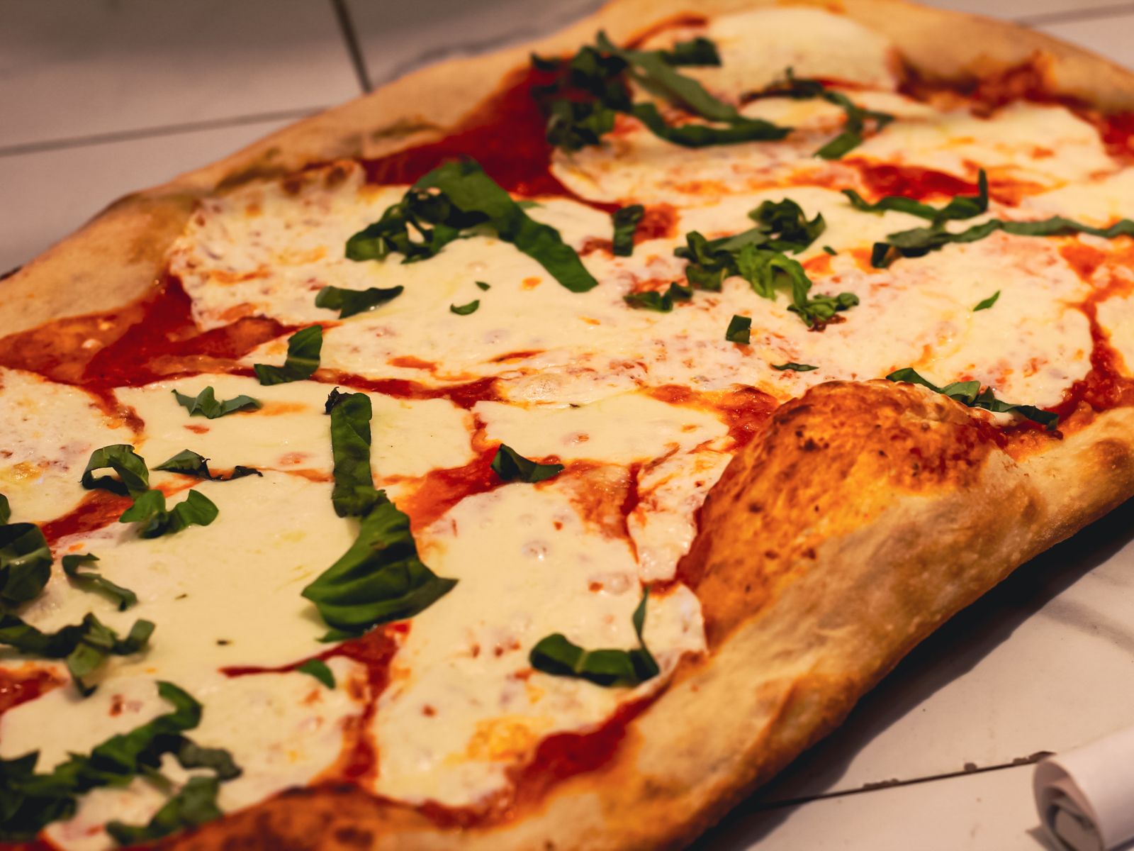 Order Margherita Pizza food online from Alessio’s Cafe | Gelato | Pizza store, Hoboken on bringmethat.com
