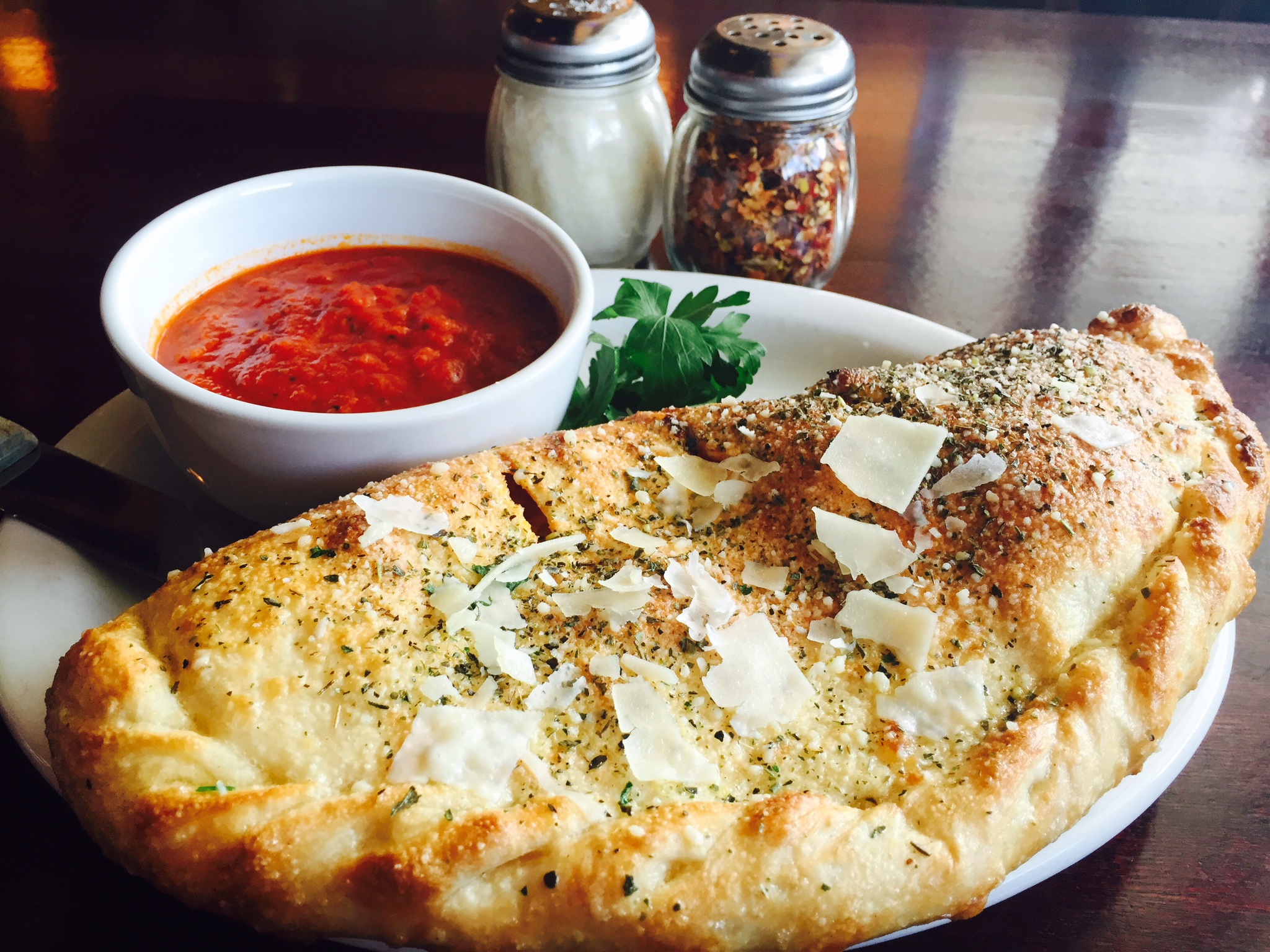 Order Cheese Calzone  food online from Streets Of New York store, Mesa on bringmethat.com