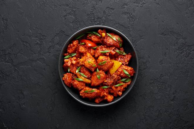 Order Chilli Fish food online from Bawarchi Biryani Point store, Franklin on bringmethat.com