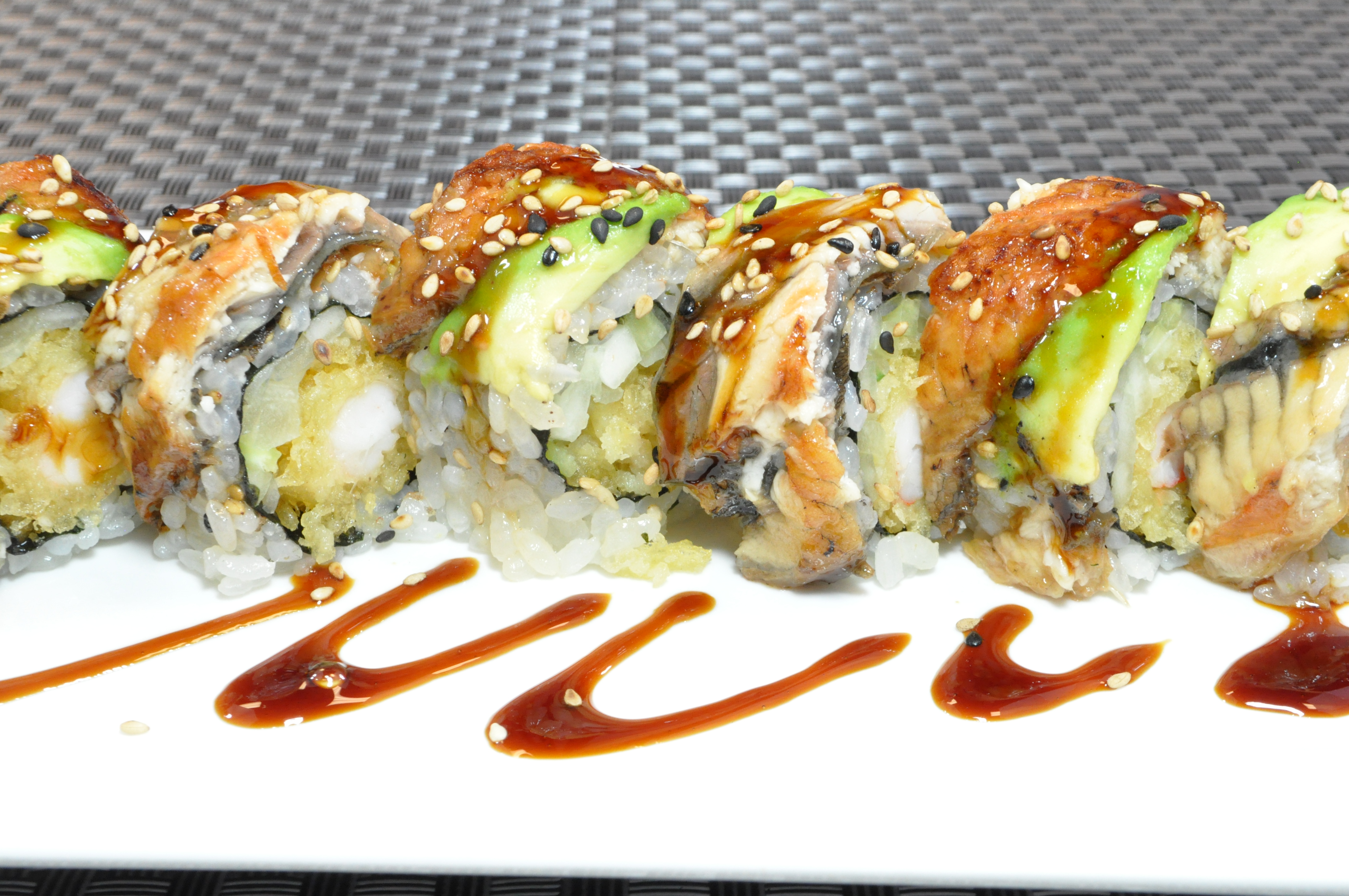 Order Dragon Roll food online from Sushi Taku store, Chicago on bringmethat.com