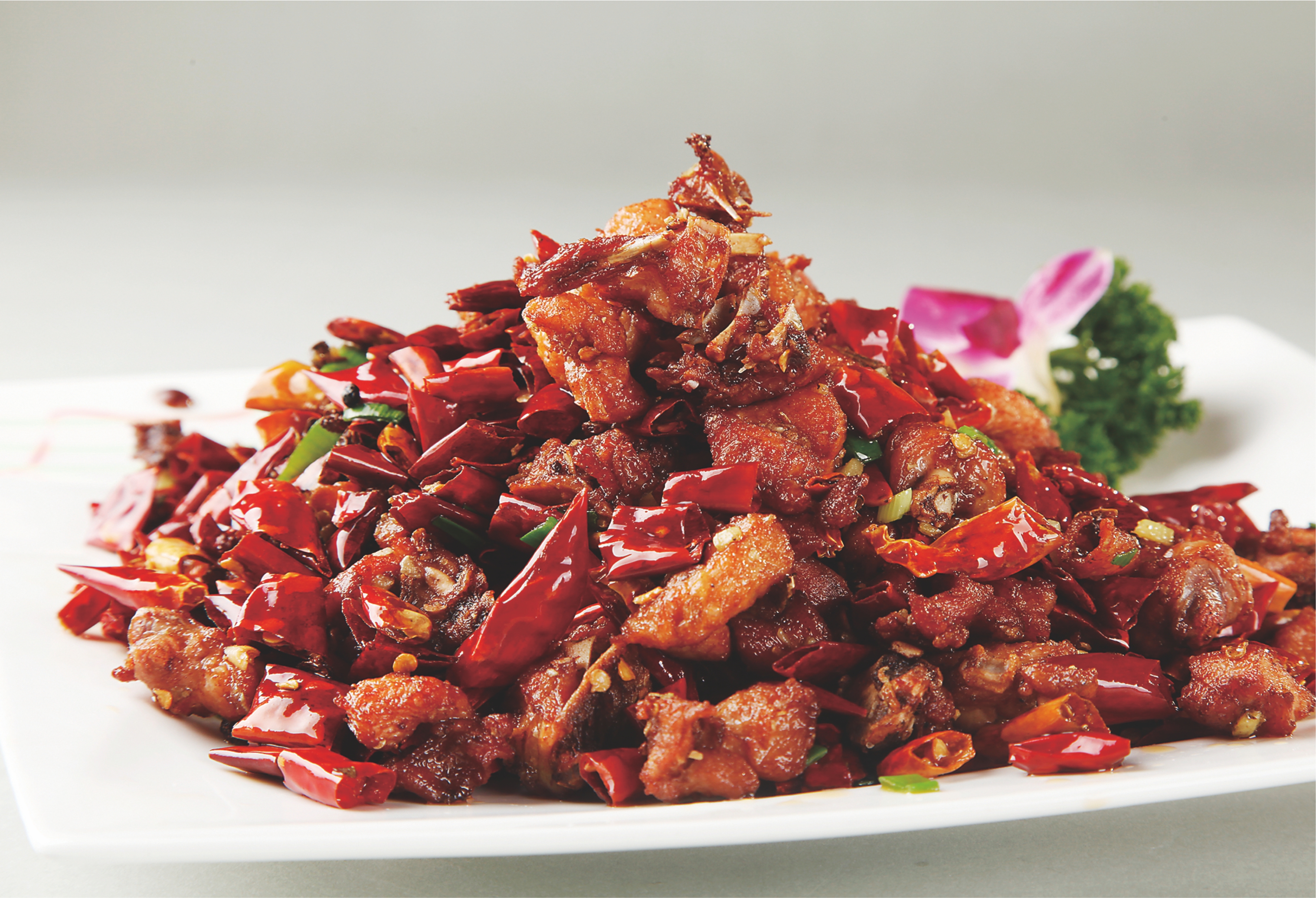 Order 23. Chong Qing Spicy Diced Chicken food online from Grand sichuan eastern store, New York on bringmethat.com