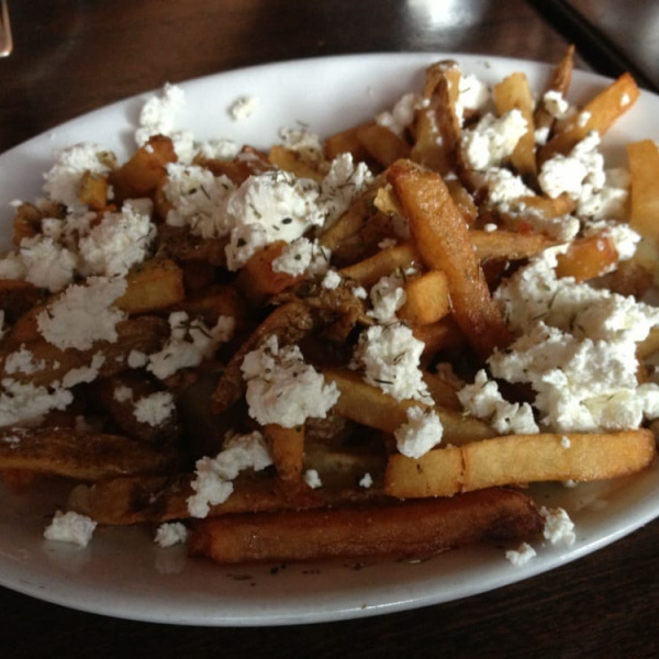 Order Greek Fries food online from Golden Crust Pizzeria store, Chicago on bringmethat.com