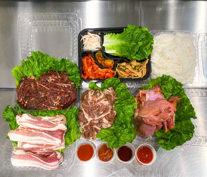 Order Family XL Set food online from Beque Korean Grill store, Santa Clara on bringmethat.com