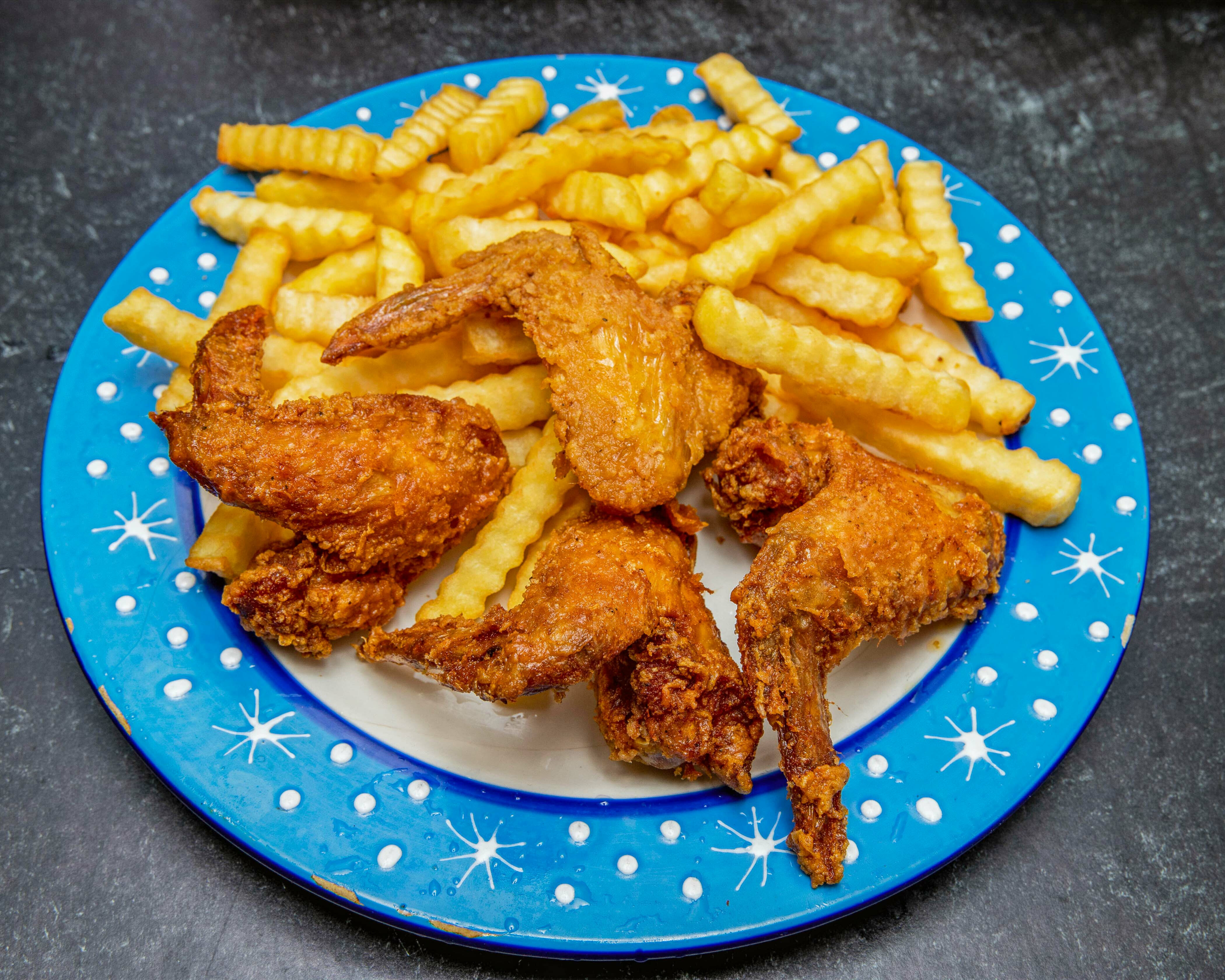 Order 2. Fried Chicken Wings food online from Chopsticks store, Brooklyn on bringmethat.com