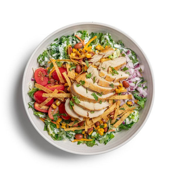 Order Southwest Salad food online from Cowboy Chicken store, Oklahoma City on bringmethat.com