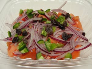 Order Tomato Salad food online from Enatye Ethiopian Restaurant store, Herndon on bringmethat.com