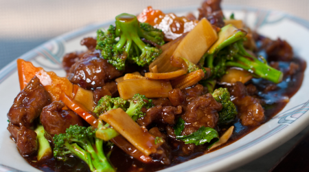 Order Hunan Beef food online from China Express store, Vienna on bringmethat.com