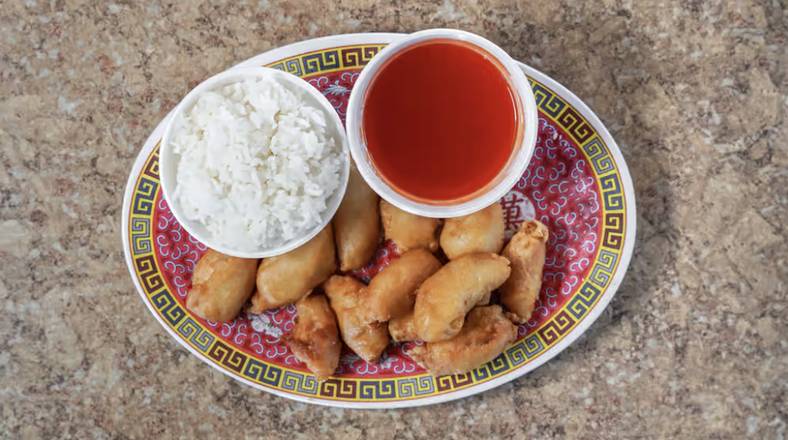 Order Sweet and Sour Chicken food online from China King store, St. Louis on bringmethat.com