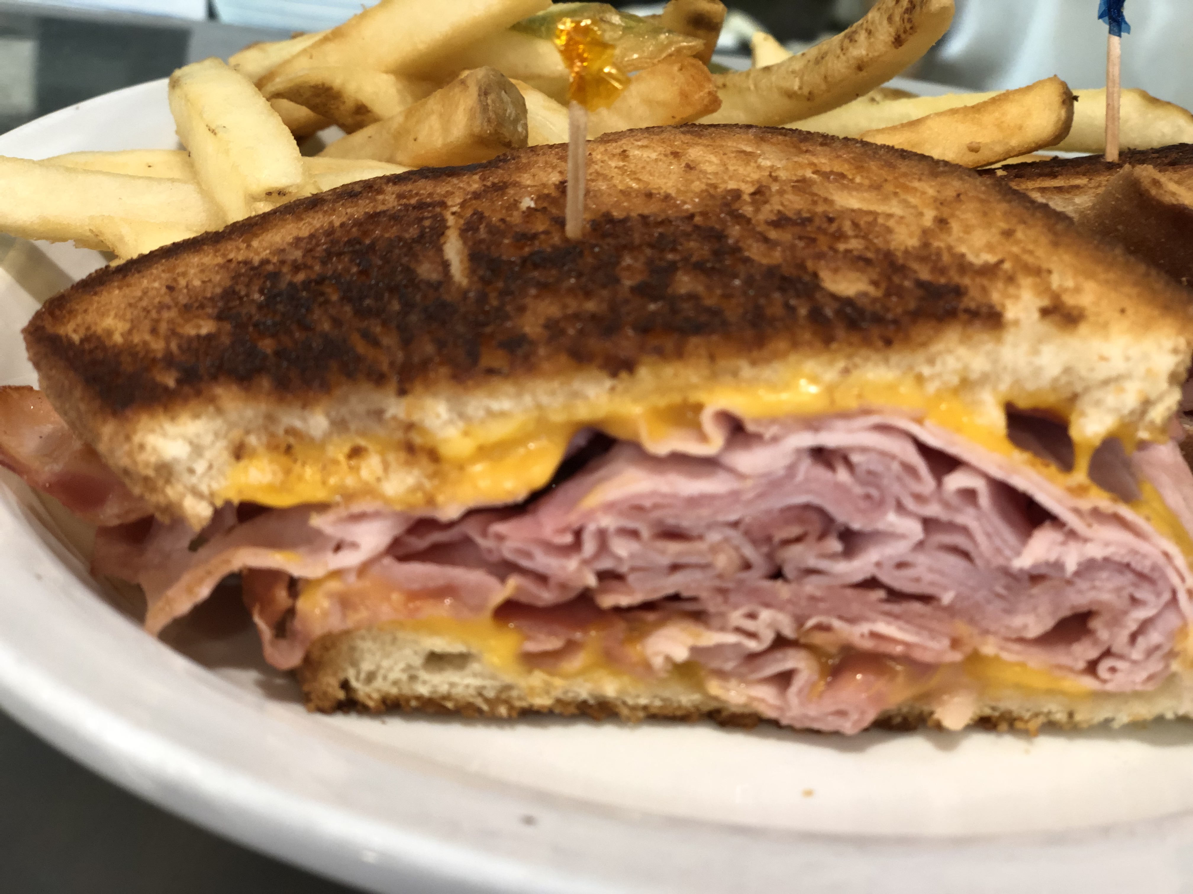 Order Grilled Ham and Cheese food online from Roxsbury Deli store, Port Hueneme on bringmethat.com