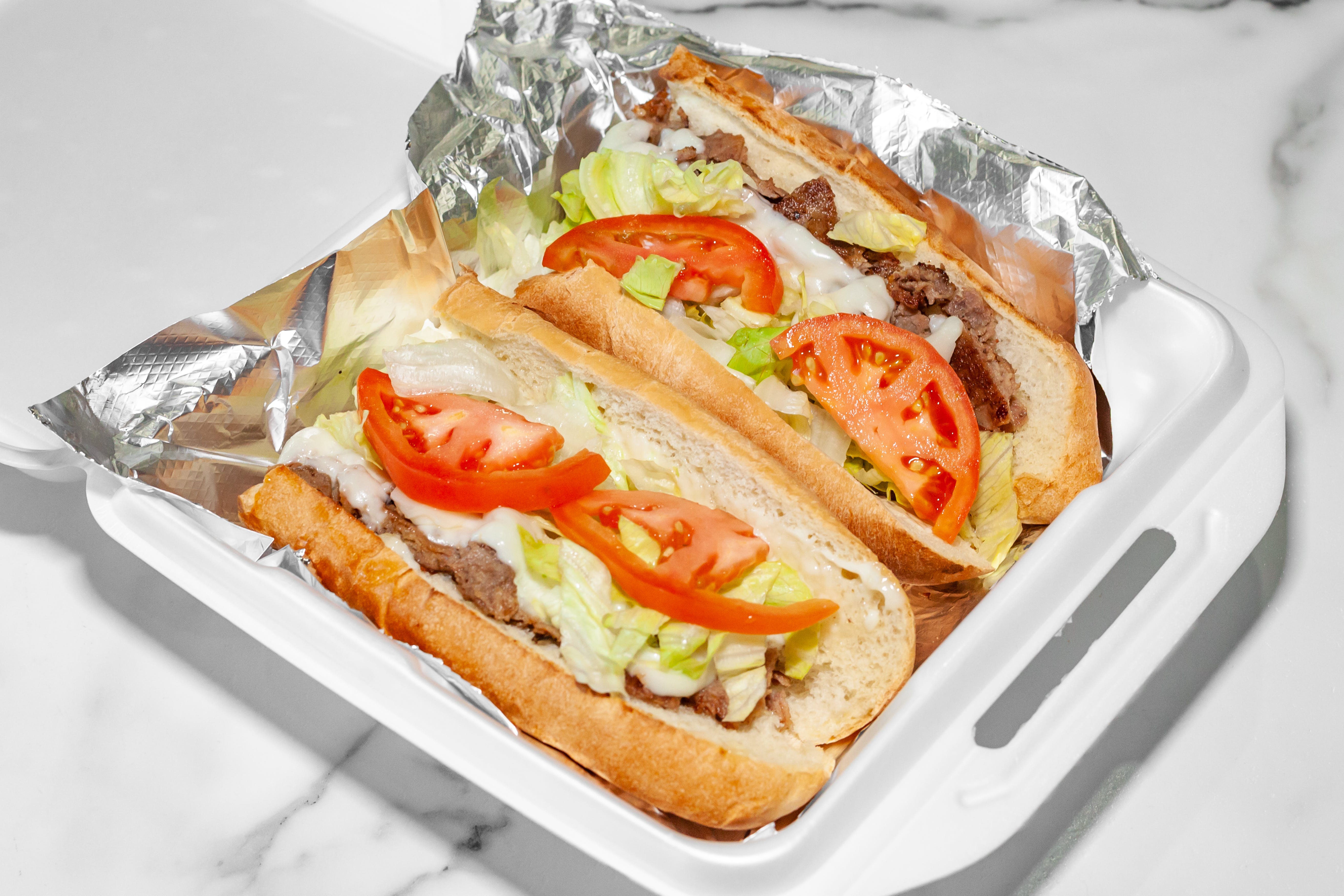 Order Steak & Cheese Sub - 8'' food online from Mama's Pizza store, Fredericksburg on bringmethat.com