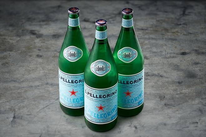 Order SAN PELLEGRINO SPARKLING MINERAL WATER food online from Ruth Chris Steak House store, Knoxville on bringmethat.com