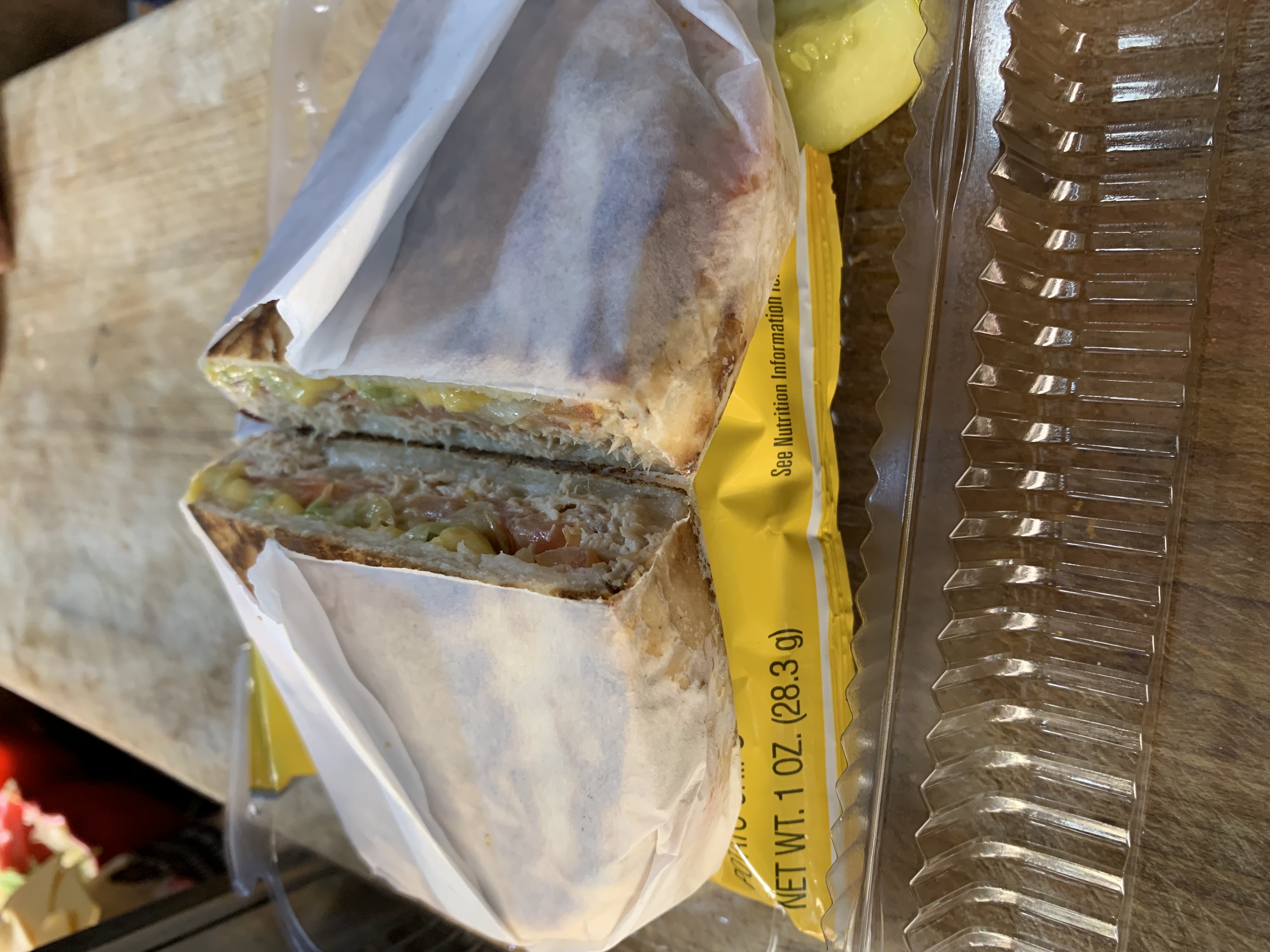 Order Tuna Melt Panini ( Top seller ) food online from Smith finest deli store, Brooklyn on bringmethat.com
