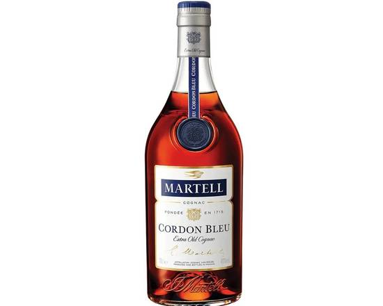 Order Martell Cordon Bleu, 750mL cognac (40.0% ABV) food online from Tenderloin Liquor store, San Francisco on bringmethat.com