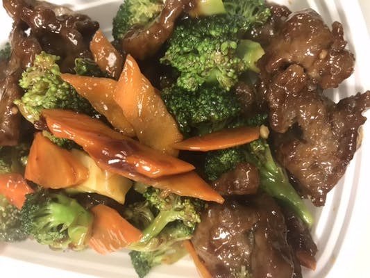 Order Beef with Broccoli芥兰牛 food online from Char Koon Noodle Express store, Windsor on bringmethat.com